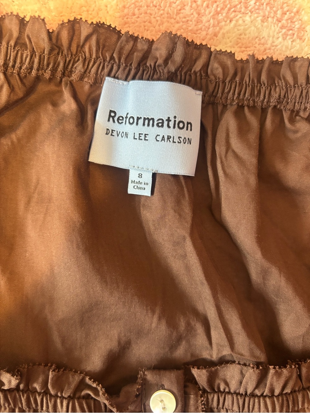 Reformation Alabama Top Devon Lee Carlson collab - Picture 4 of 4